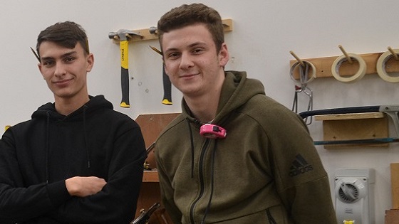 Jake Toomey and Luke Ziynettin, Carpentry Apprenticeship Level 2